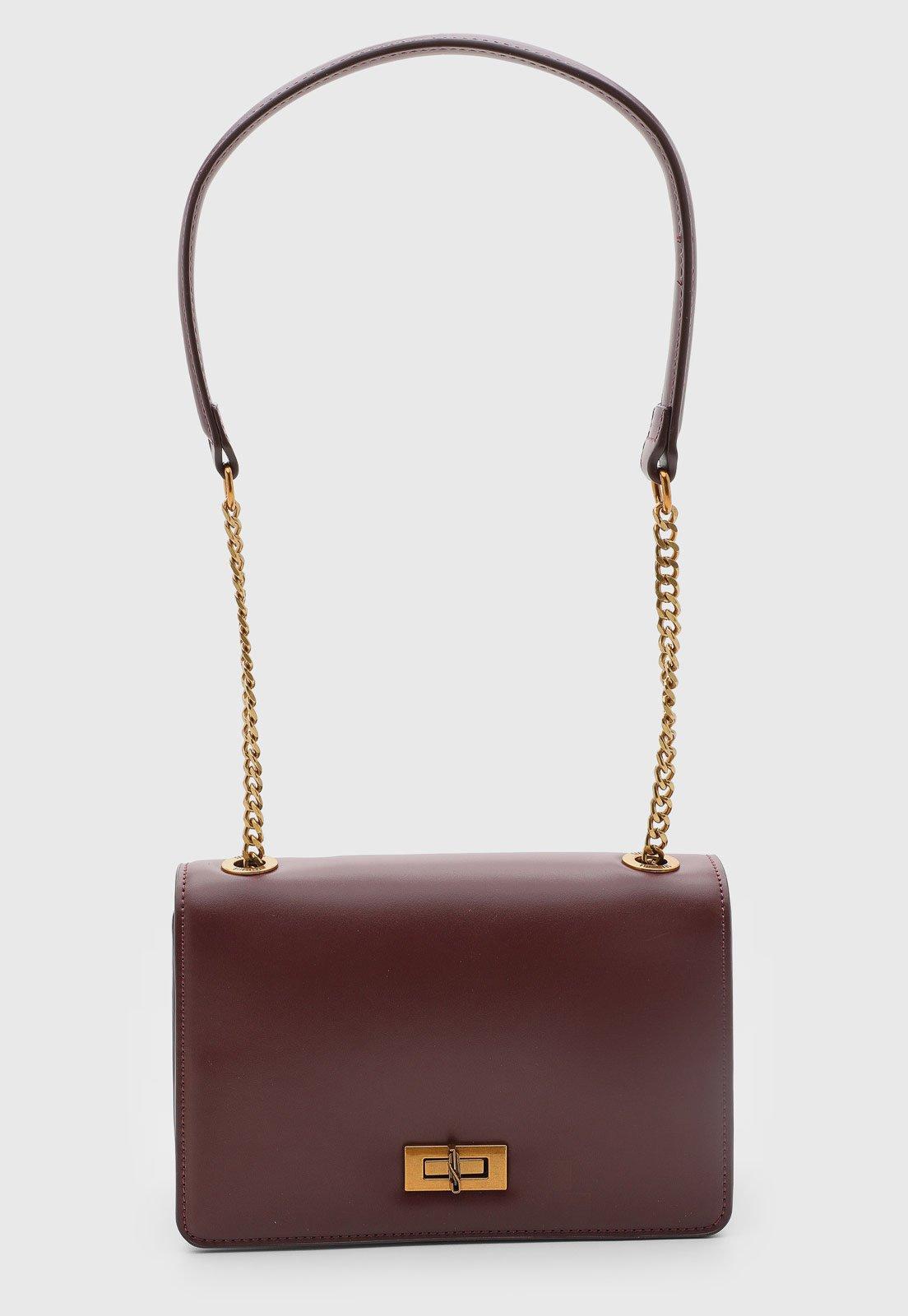Bolsa Feminina Santa Lolla Retangular Burgundy