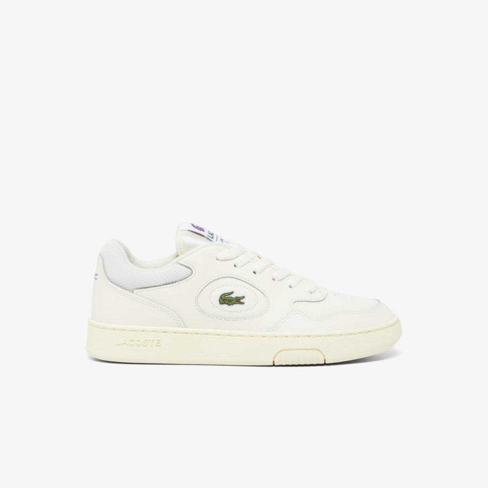 Tênis Lacoste Lacoste Femininas Lineset de Couro Bege