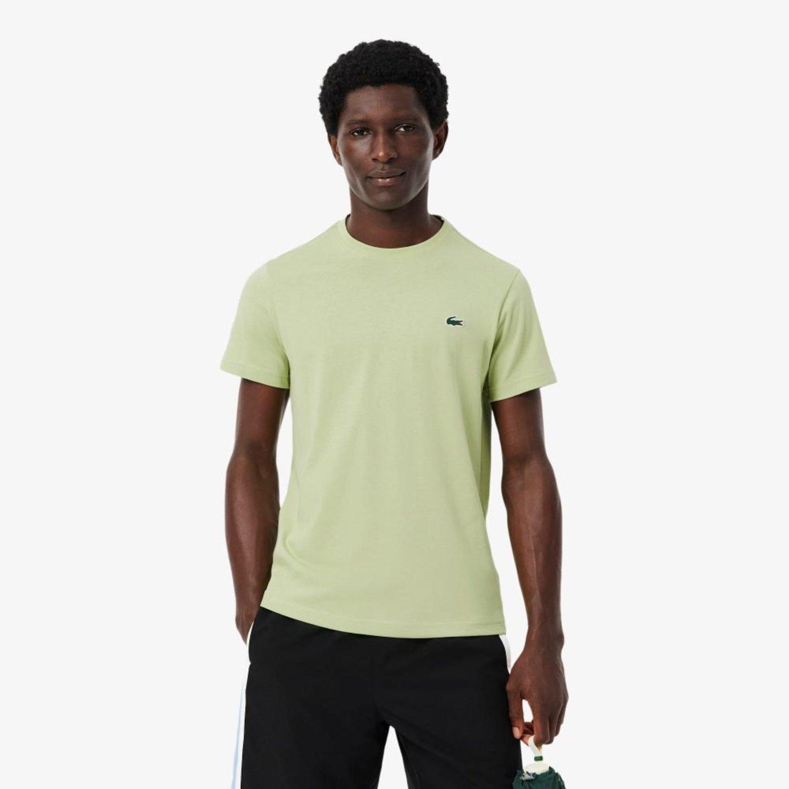Camiseta Esportiva Ultra Dry com Estampa de Crocodilo Verde