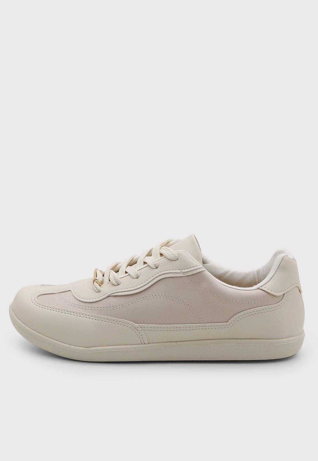 Tênis Feminino Vizzano Casual Off-White