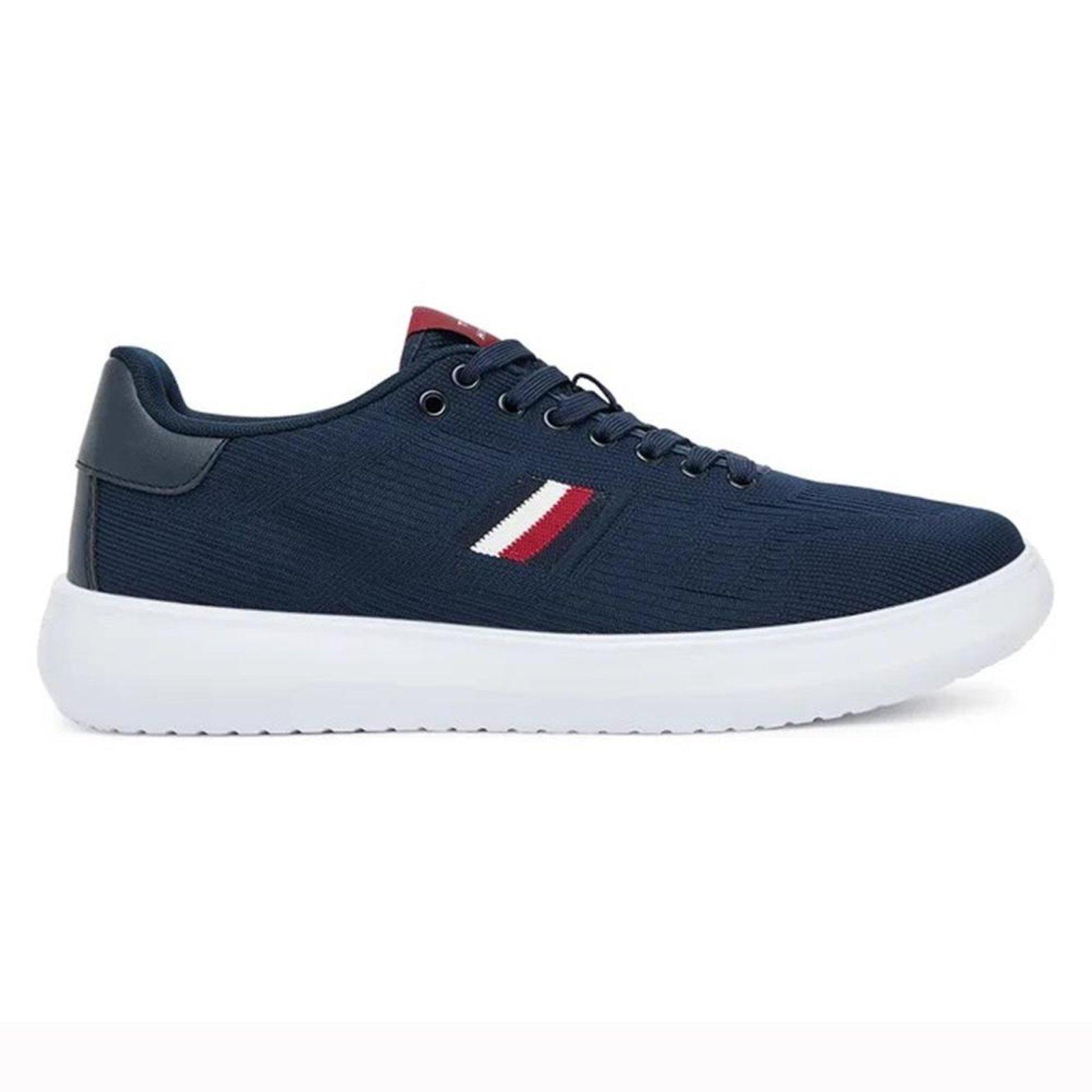Tênis Tommy Hilfiger Modern Lightcup Knit Desert Sky