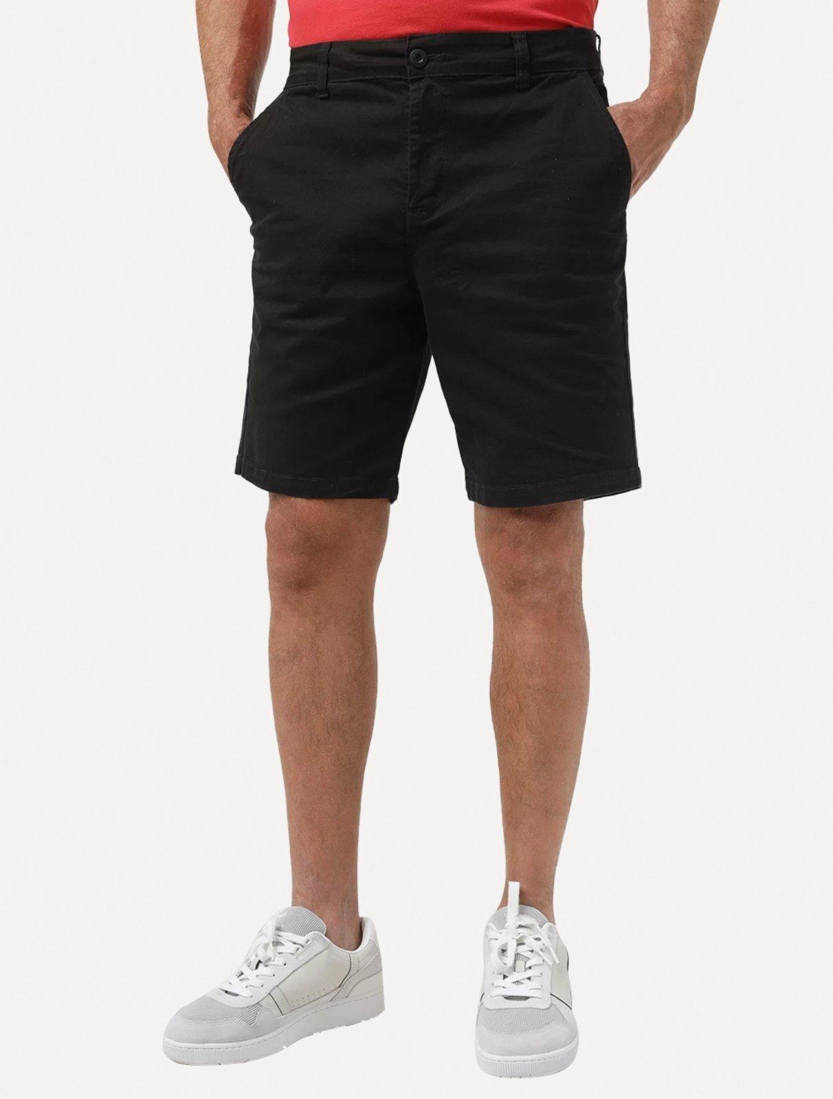 Bermuda Aramis Masculina Chino Color Essential Preta