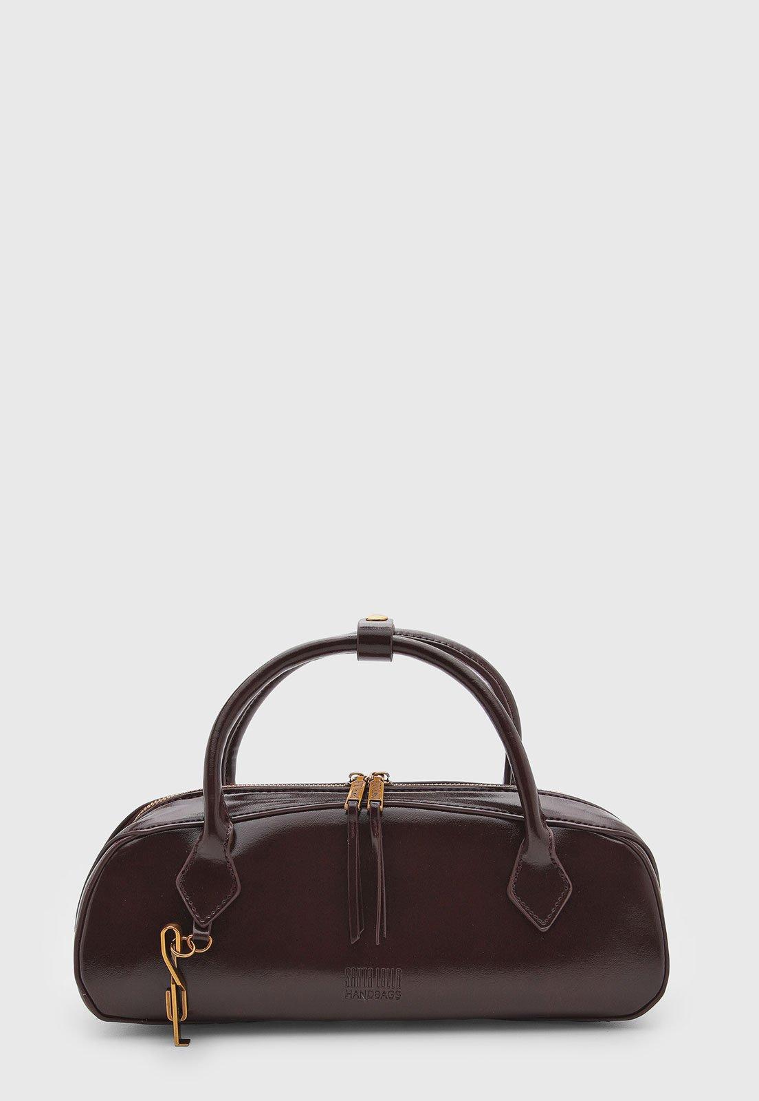 Bolsa Santa Lolla Estruturada Marrom