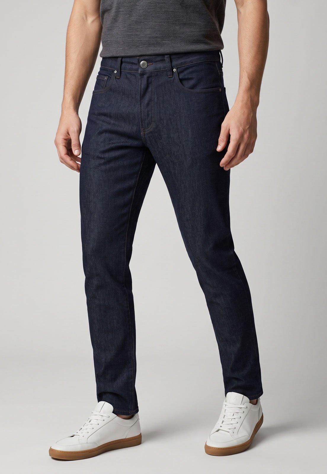 Calça Masculina Aramis Jeans Slim Azul