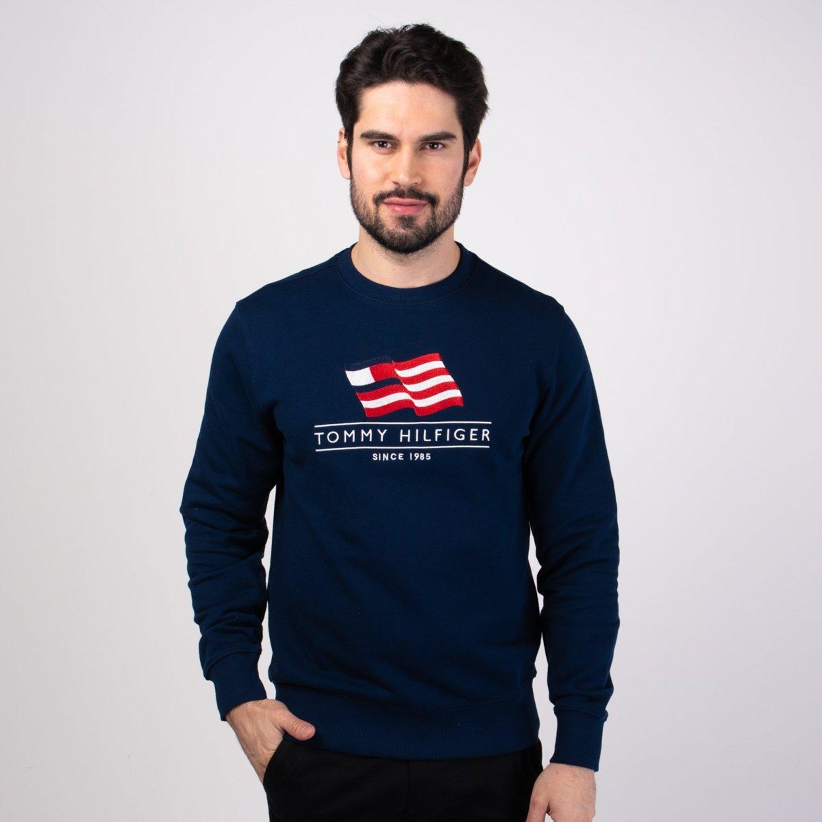 Moletom Tommy Hilfiger Americana Azul Marinho