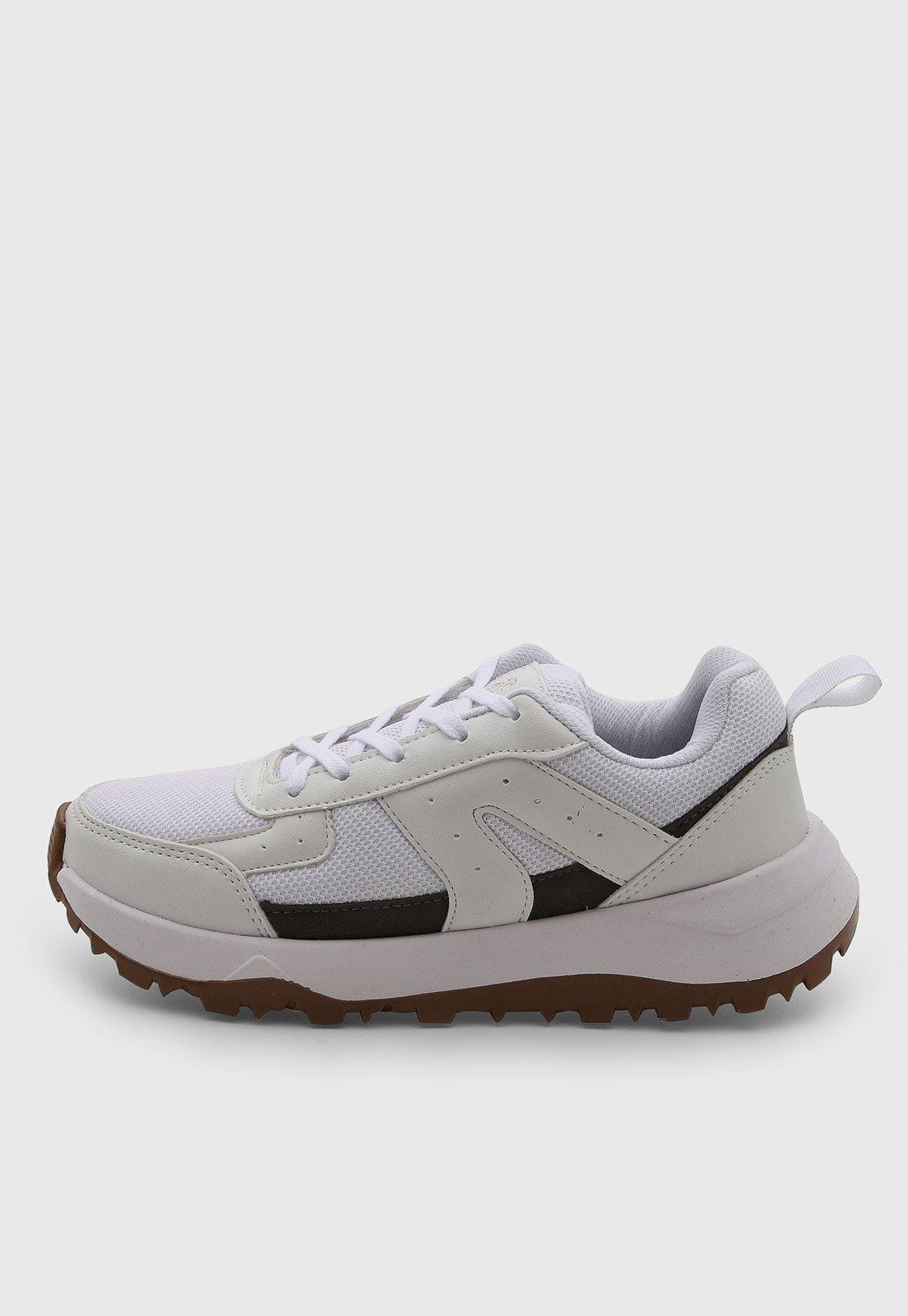 Tênis Masculino John John Casual Têxtil Branco