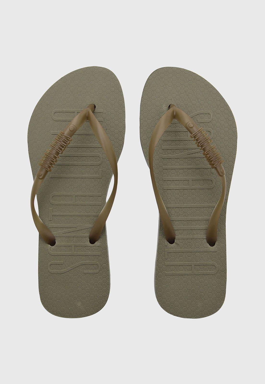Chinelo Feminino Santa Lolla Tiras Verde