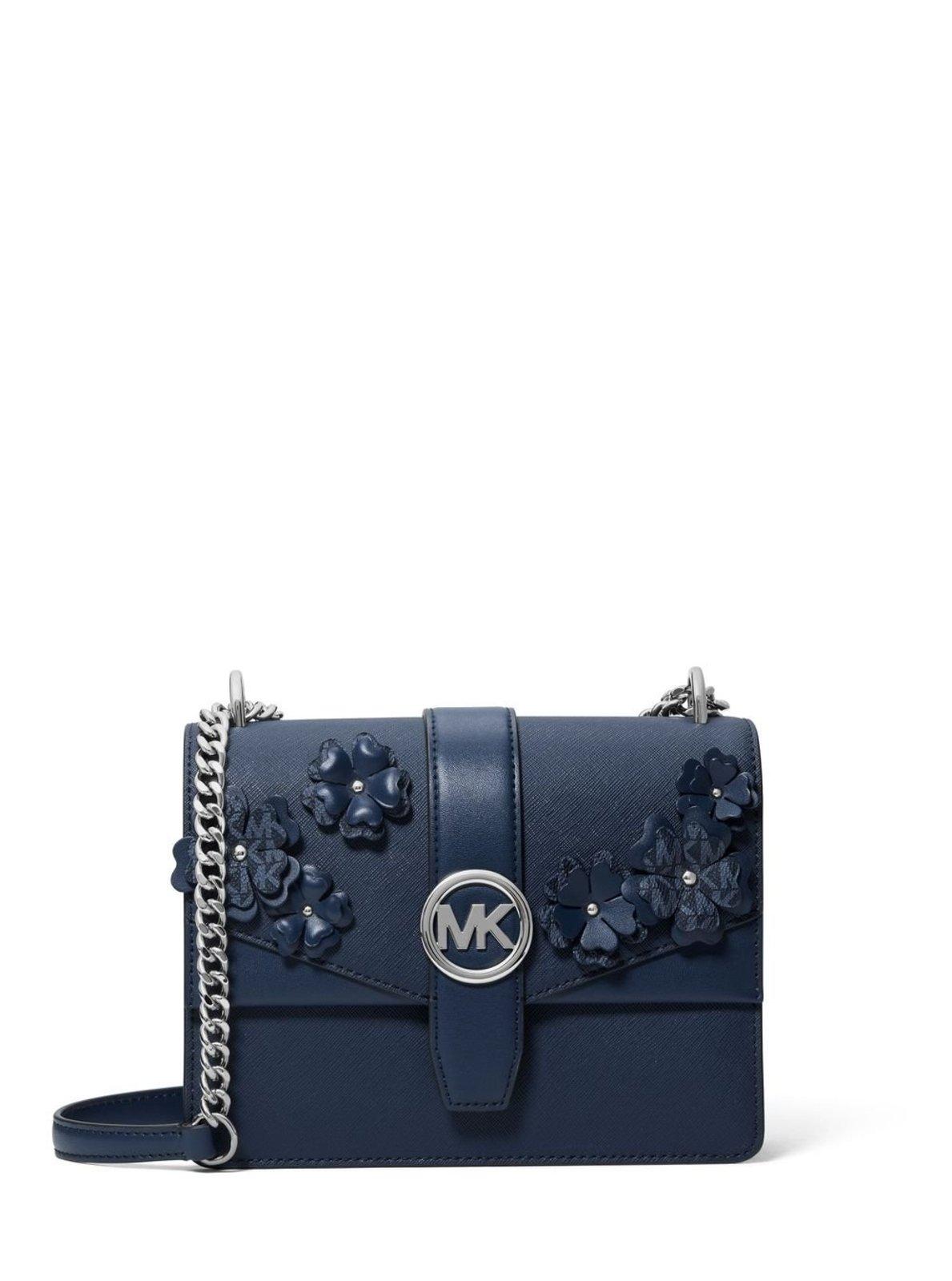 Bolsa Transversal Greenwich Floral Pequena 35S6SGRC5L406