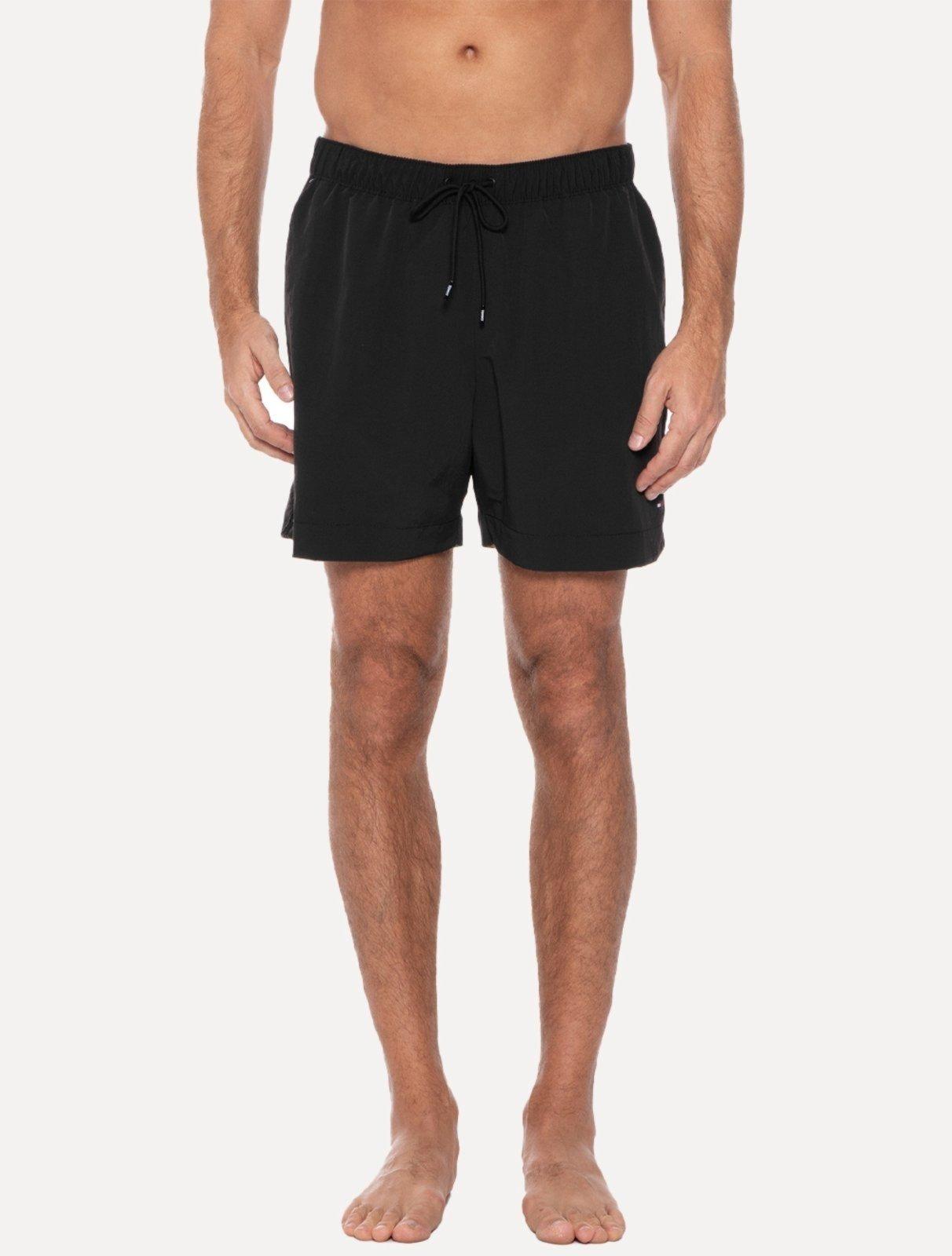Short Tommy Hilfiger Masculino Regular Fit Long Drawstring Preta
