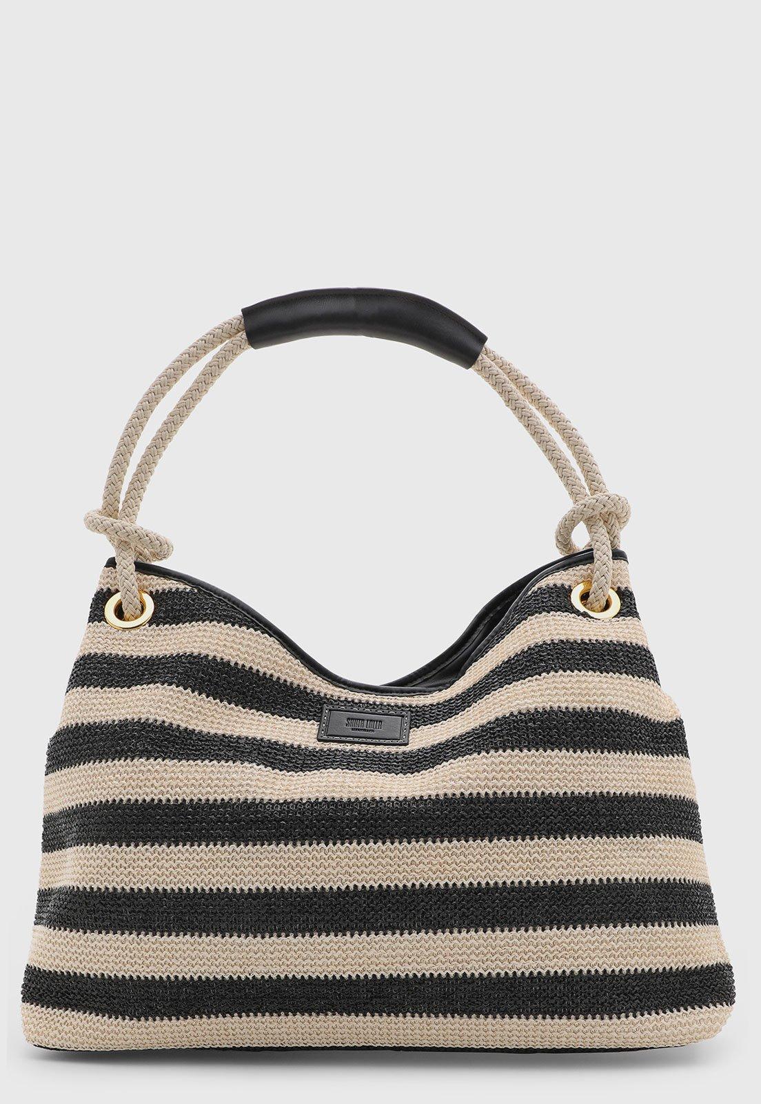 Bolsa Feminina Santa Lolla Listrada Preta