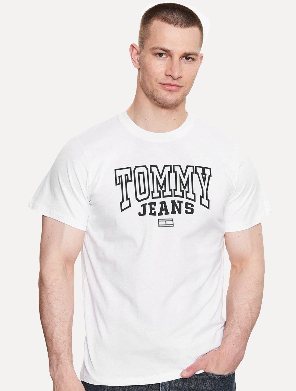 Camiseta Tommy Jeans Masculina Arc Entry Graphic Branca