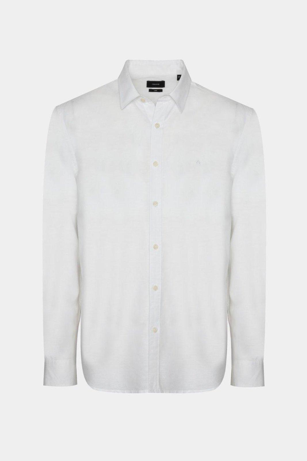 Camisa Aramis Aramis Manga Longa Regular Linho Branco