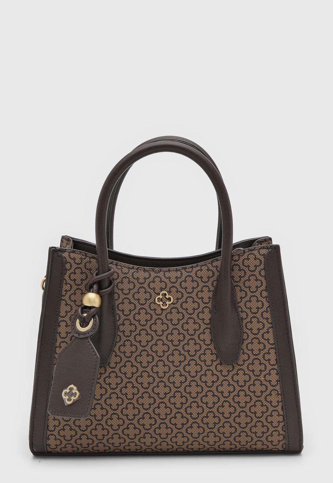 Bolsa Feminina Capodarte Estruturada Marrom
