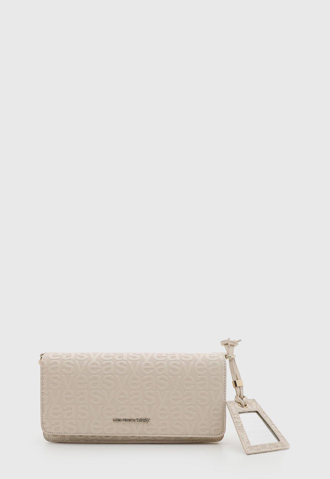 Bolsa Feminina Lança Perfume Média Monograma Off-White