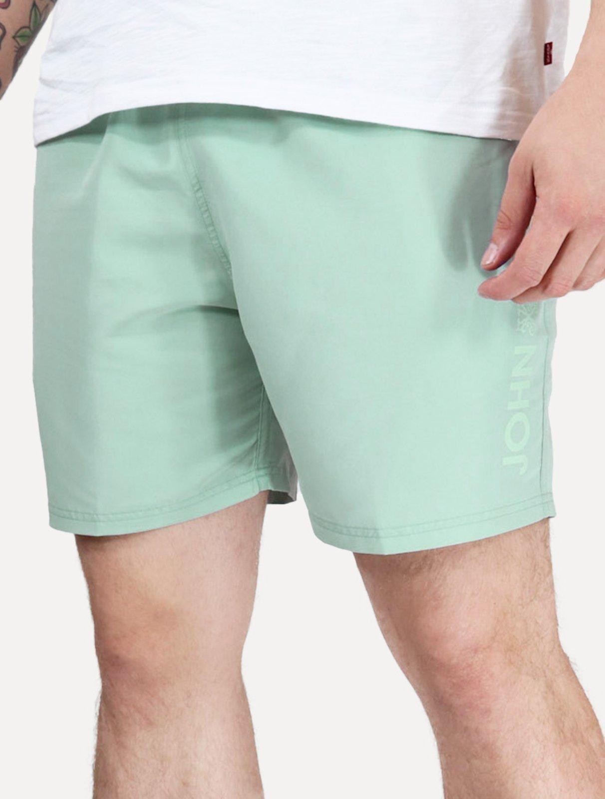 Shorts Reto John John Masculino Fiji Verde Claro