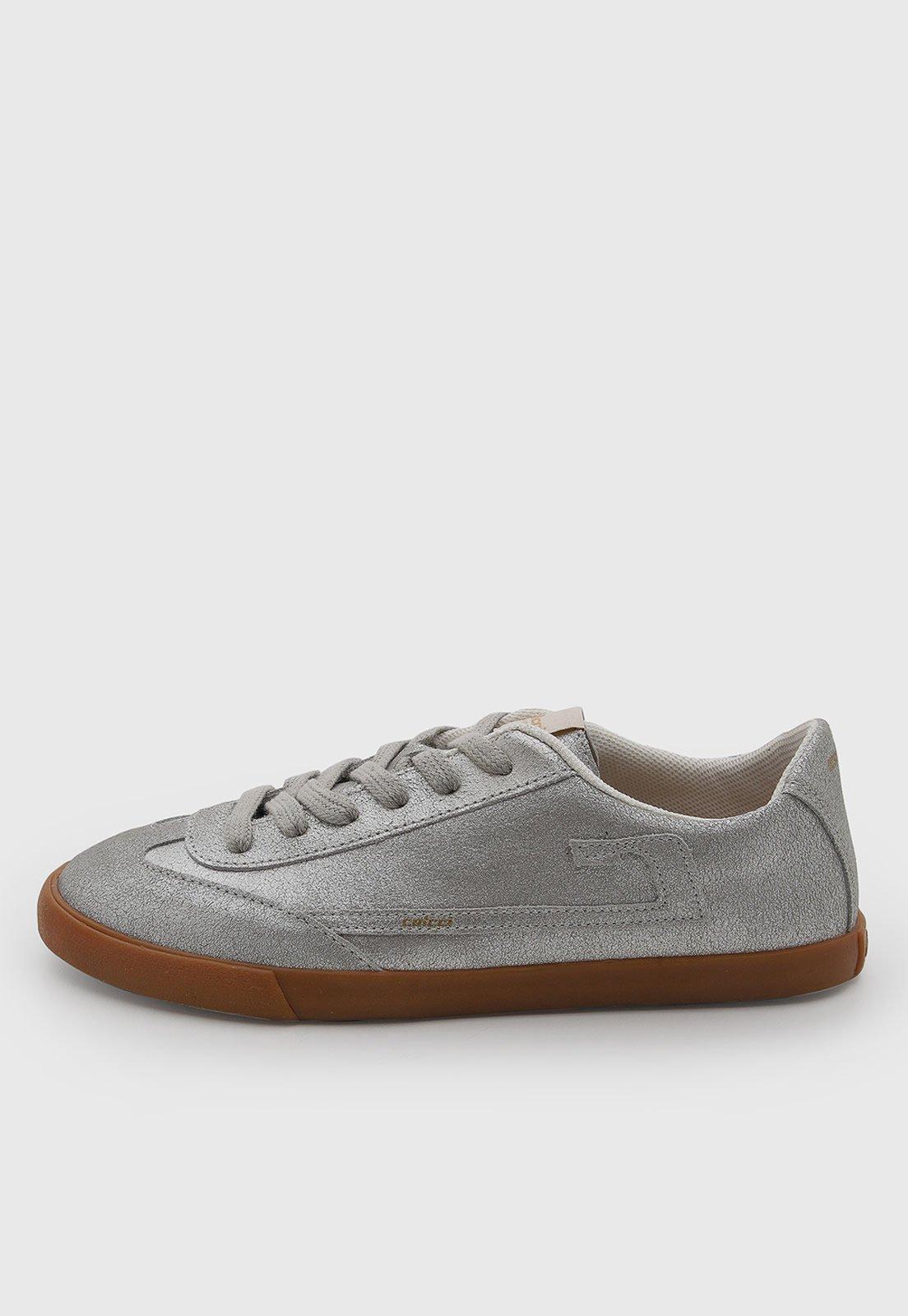 Tênis Feminino Colcci Metalizado Prata