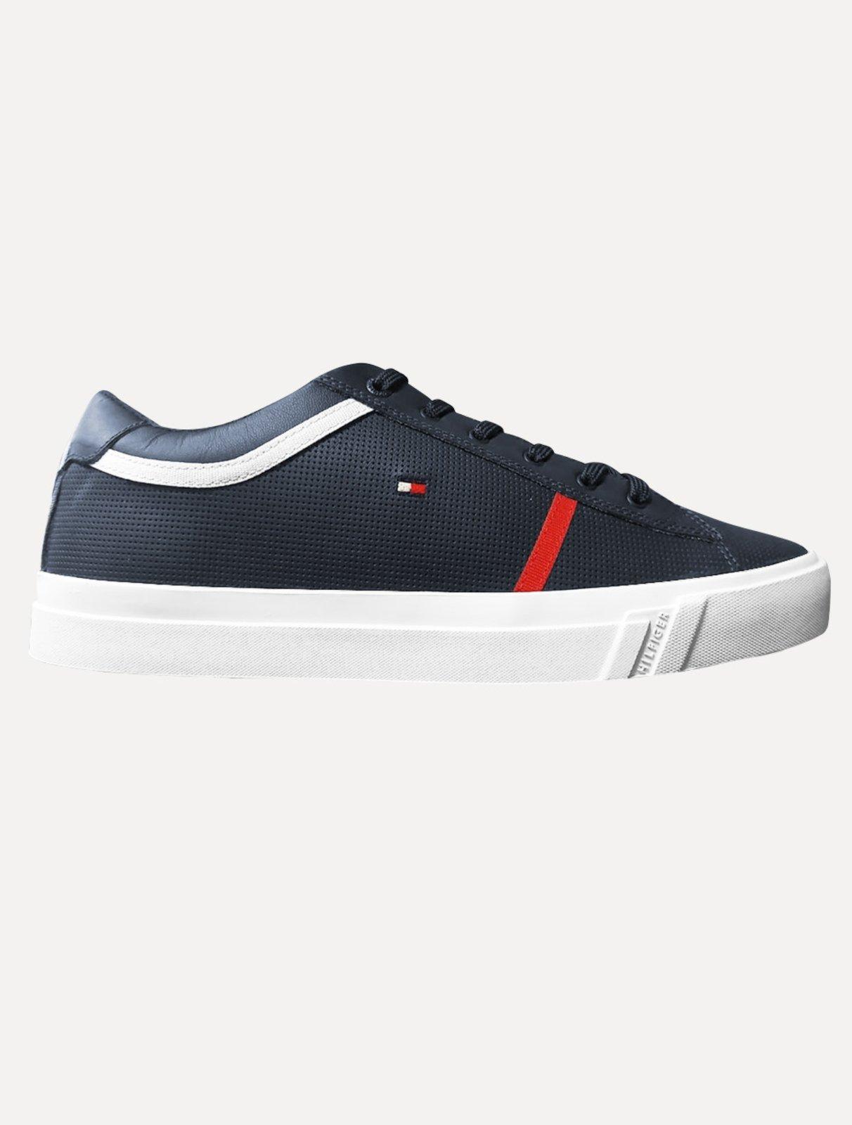 Tênis Tommy Hilfiger Masculino Jay 13A Iconic Puched Azul Marinho