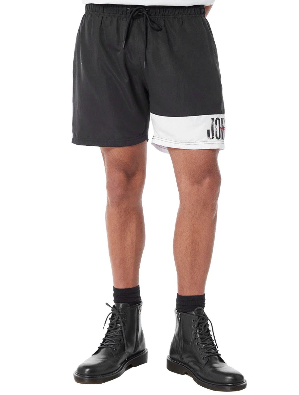 Short John John D Água Masculino Reto Electriciy Preto