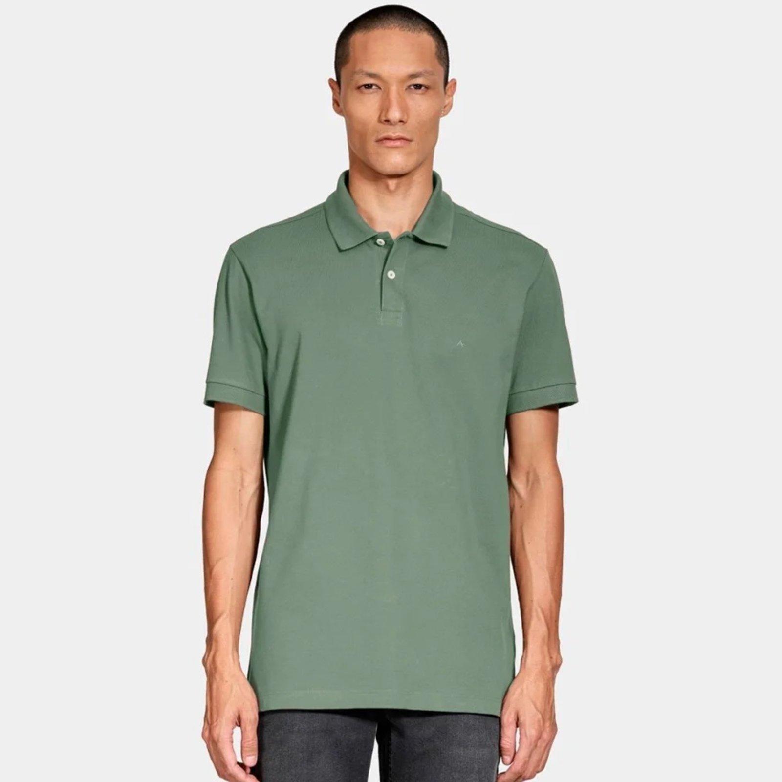 Camisa Polo Aramis Basic Piquet Pr26 Verde Masculino