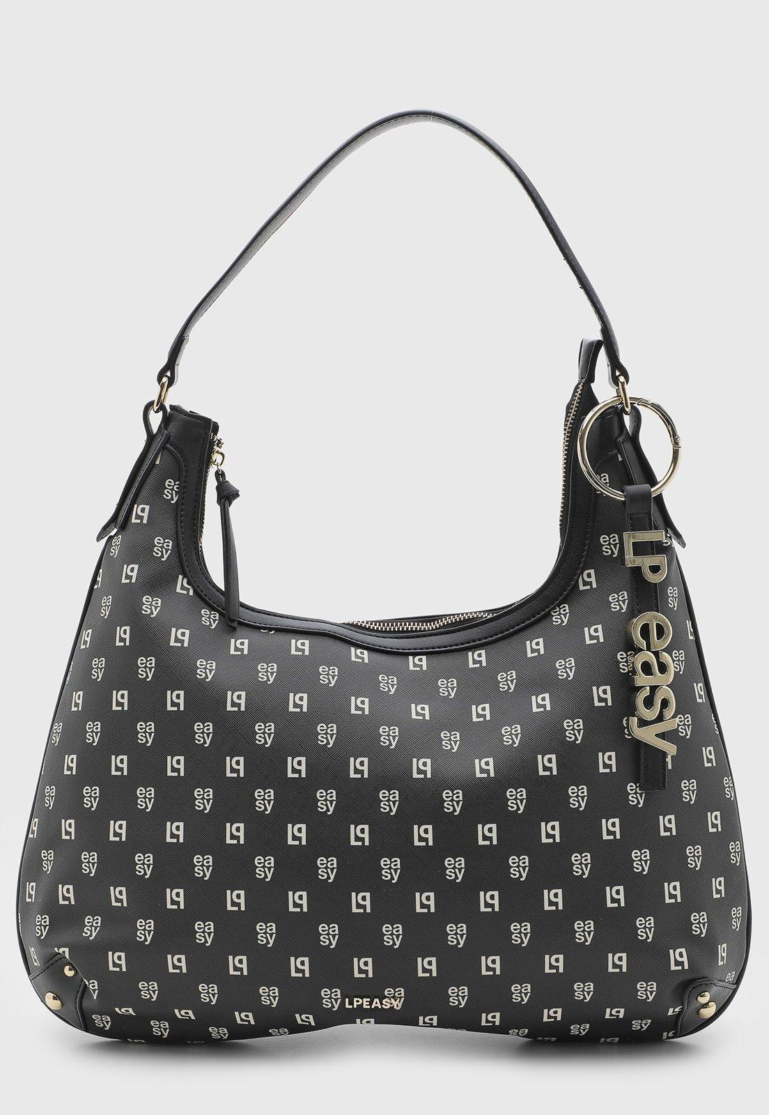 Bolsa Feminina Lança Perfume Monograma Easy Preta