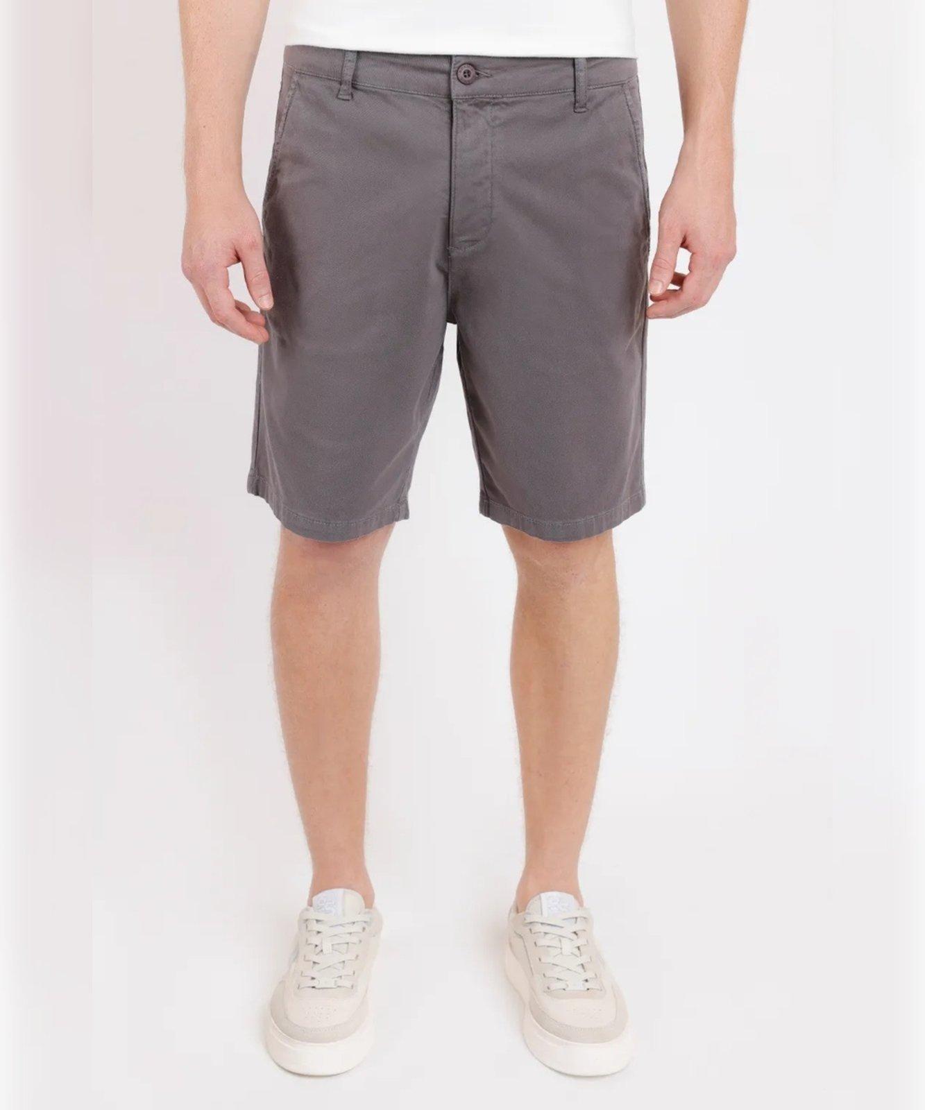 Bermuda Chino Color Essencial Verde Militar