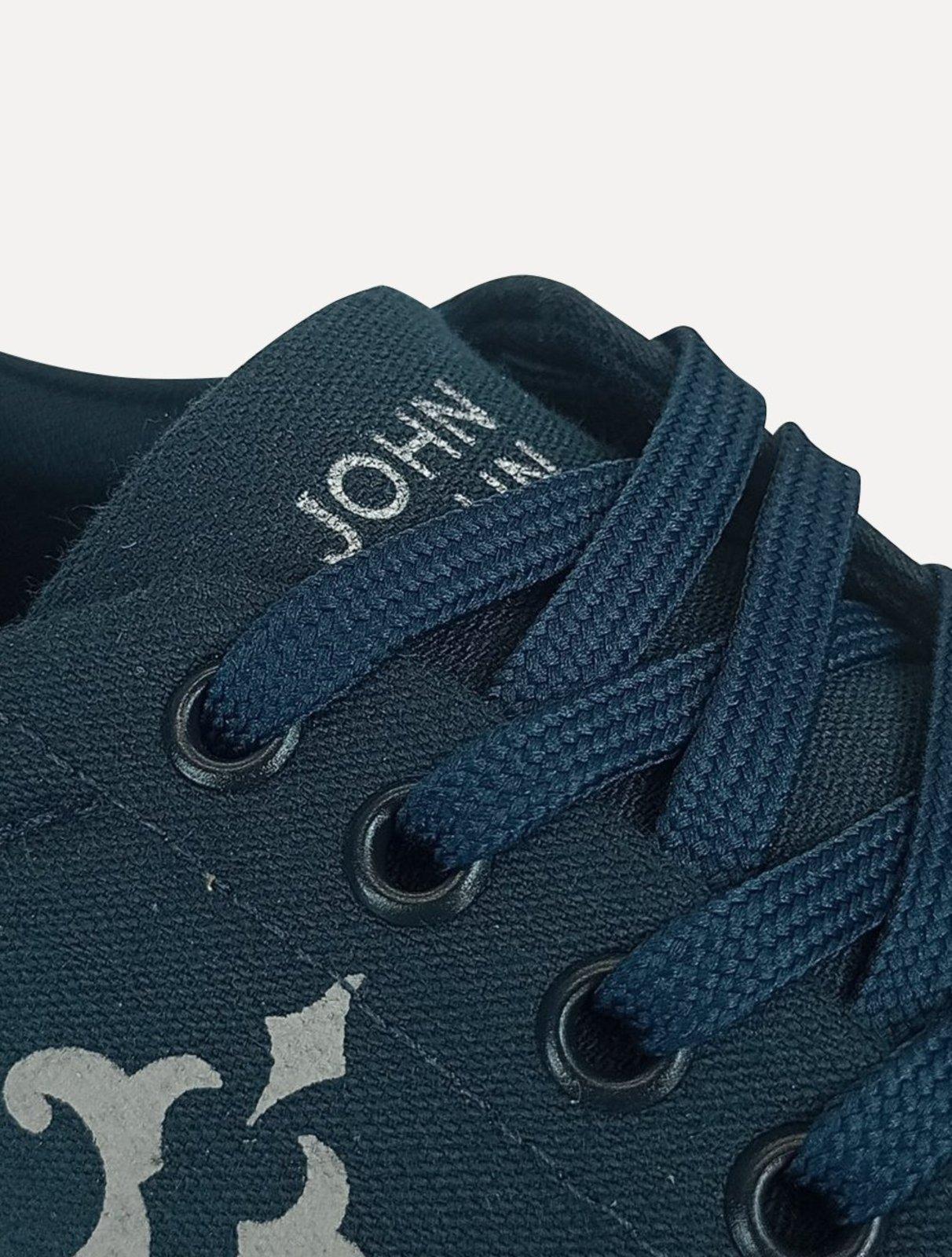 Tênis John John Masculino London Canvas Azul Marinho