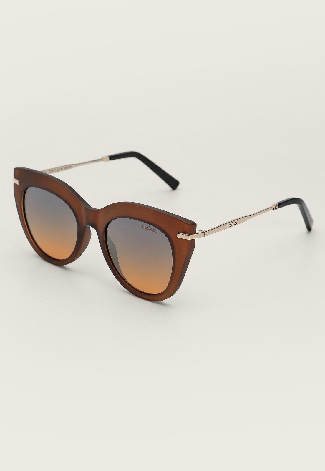 Óculos de Sol Feminino Colcci Armação Marrom
