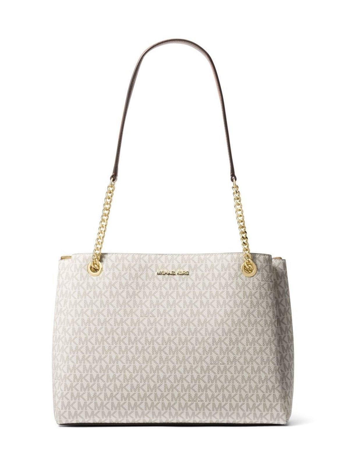 Bolsa Tote Soho Média Em Logo 35S6G1SE2B150