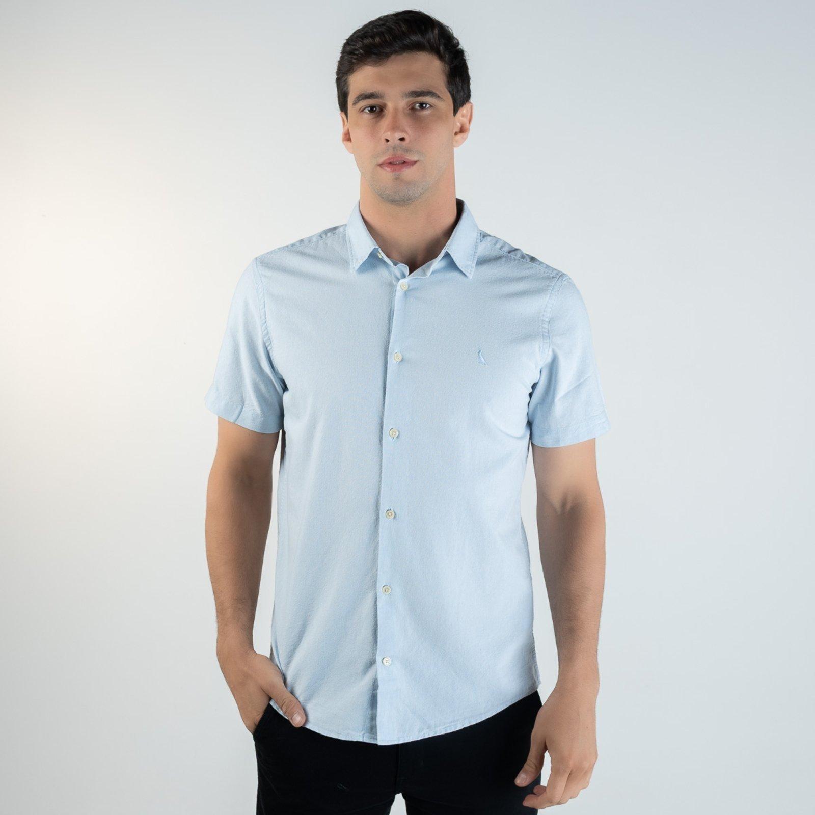 Camisa Reserva Oxford Azul Claro