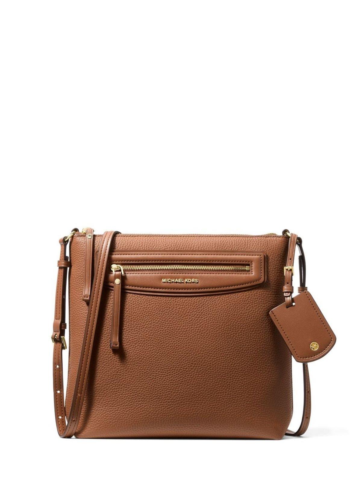 Bolsa Transversal Jet Set Média Em Couro 32S6GTVC3L230