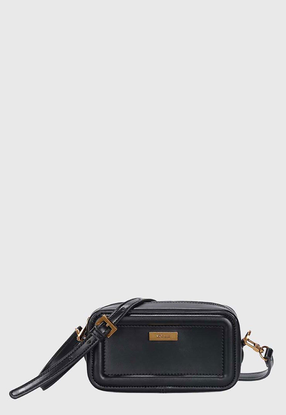 Bolsa Feminina Santa Lolla Pequena Estruturada Preta
