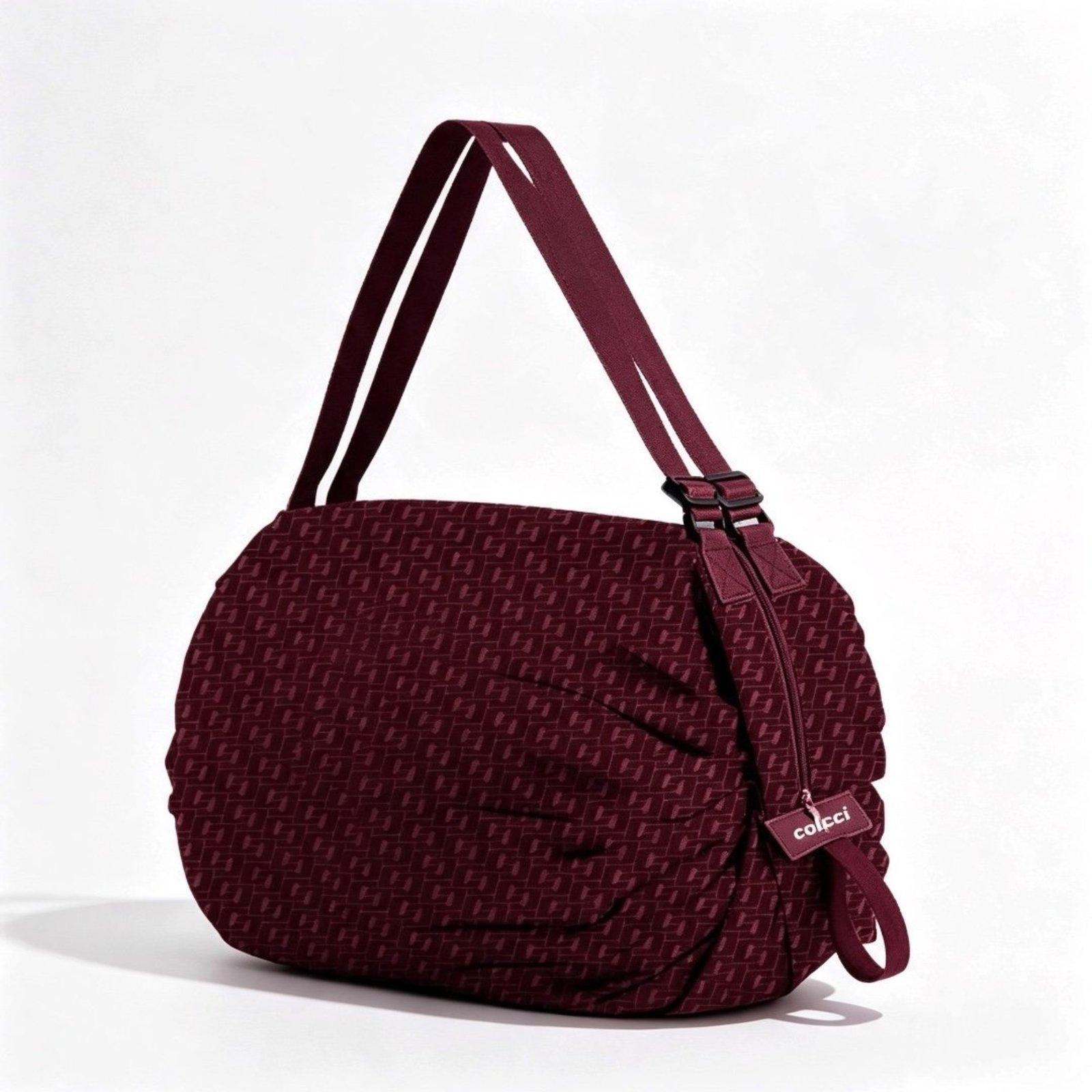 Bolsa Dobrável Nylon Var 12 Colcci Bordo
