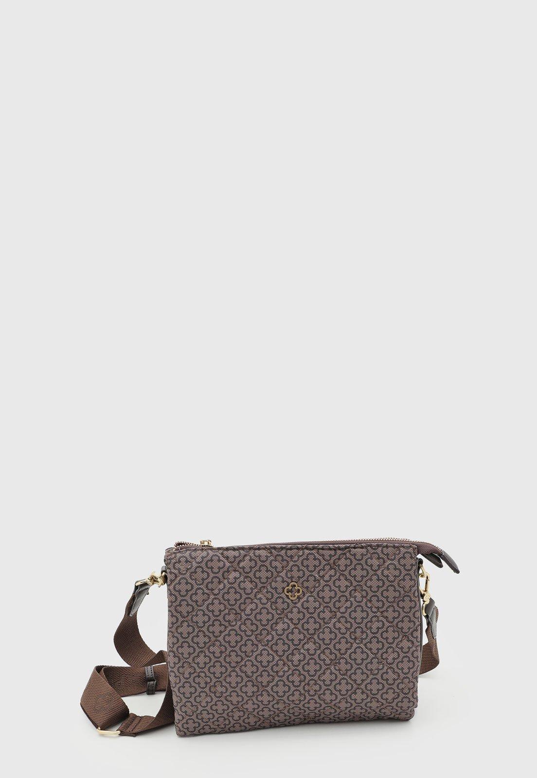 Bolsa Feminina Capodarte Estruturada Matelassê Marrom