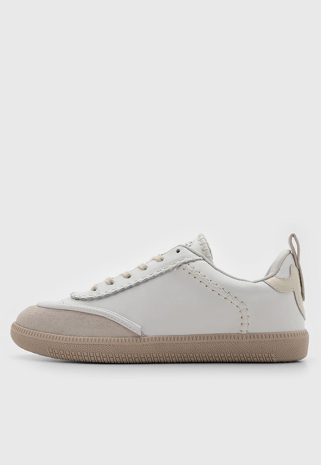 Tênis Feminino Capodarte Couro Branco