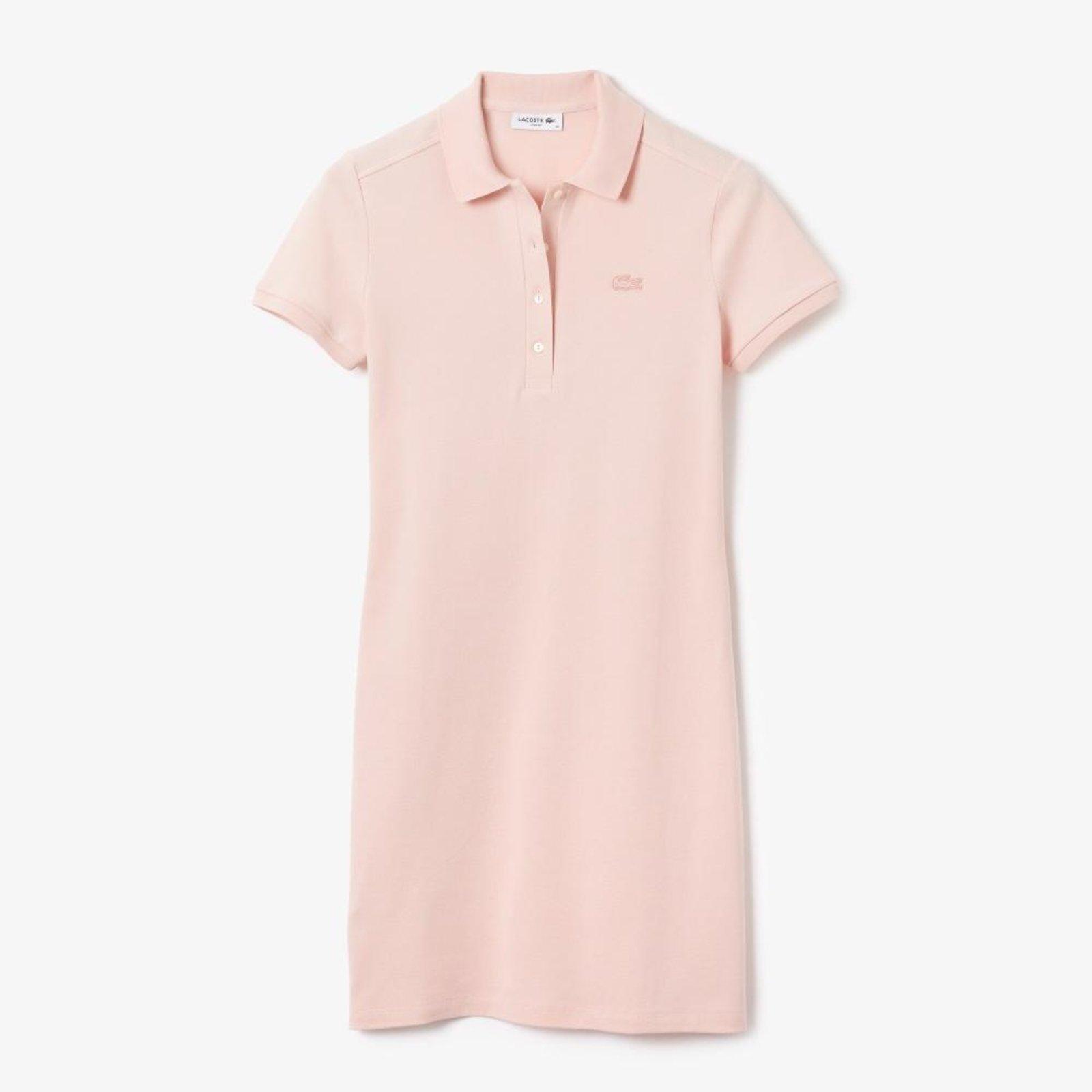 Vestido Polo Feminino Em Piqué De Algodão Com Stretch