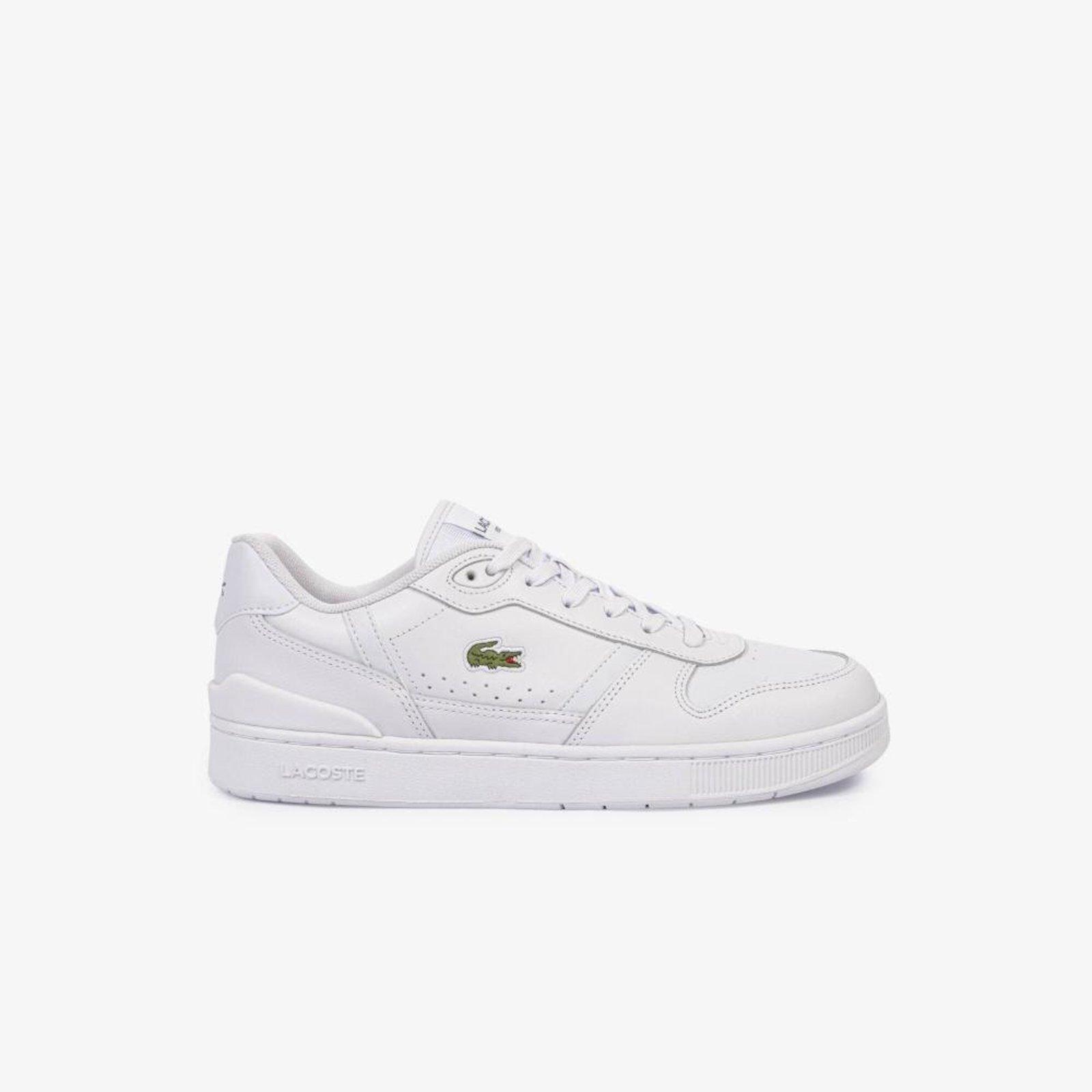 Tênis Masculino T-Clip Set de Couro Branco