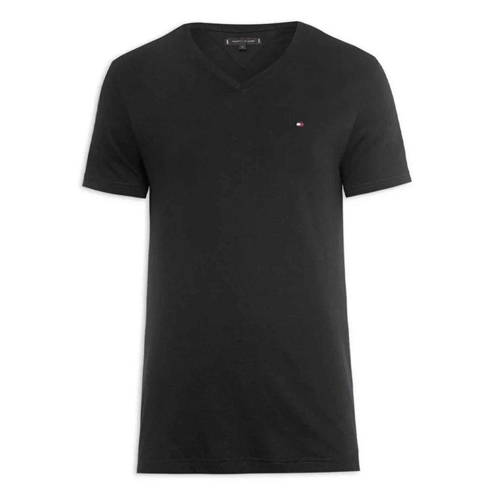 Camiseta Tommy Hilfiger Ab Wcc Essential Cotton Vnck Tee