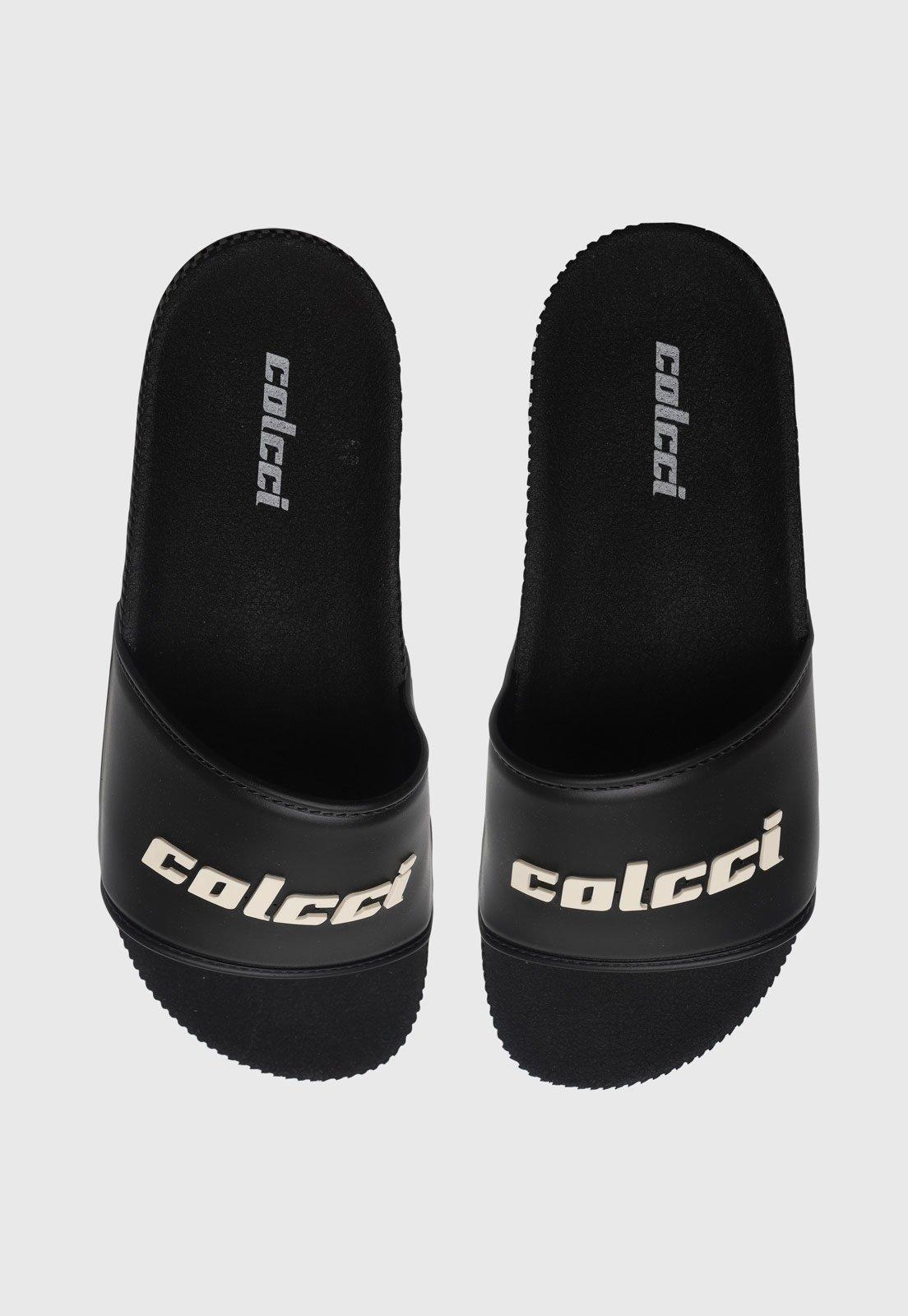 Chinelo Feminino Colcci Slide Preto