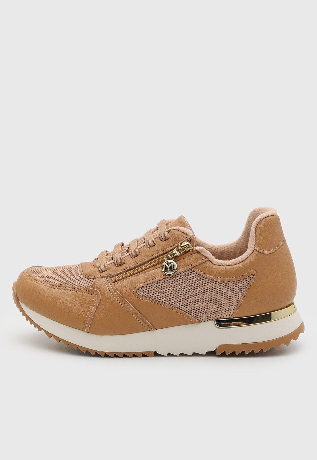 Tênis Feminino Vizzano Cadarço Caramelo