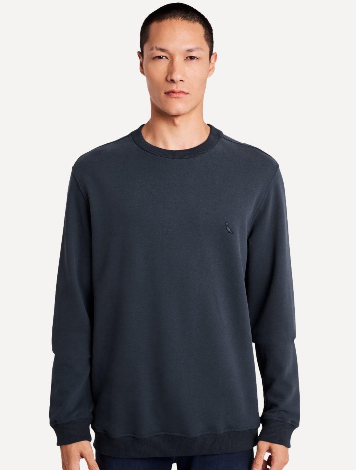 Moletom Reserva Masculino Crewneck Woodpecker Azul Marinho