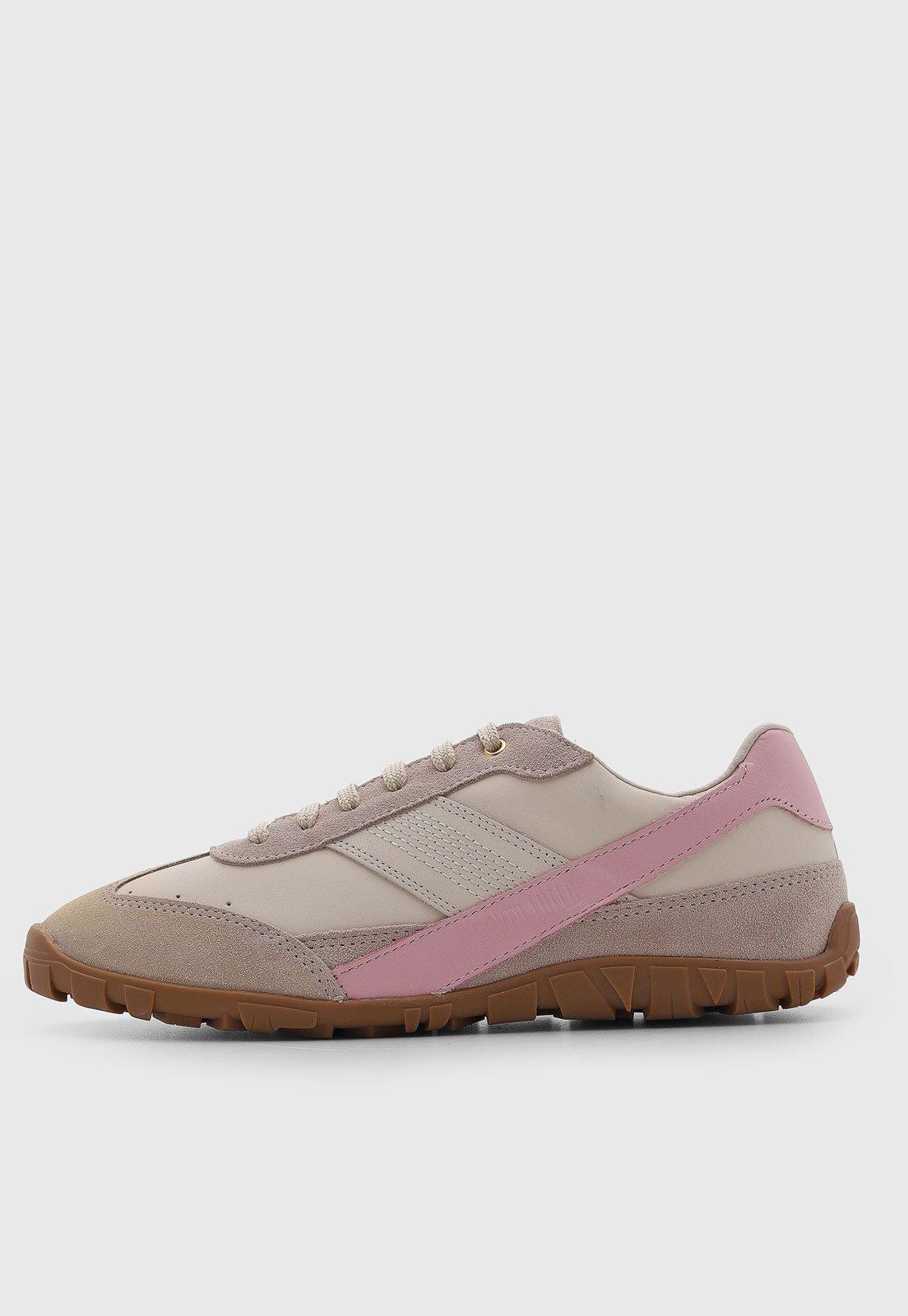 Tênis Feminino Santa Lolla Couro Nude