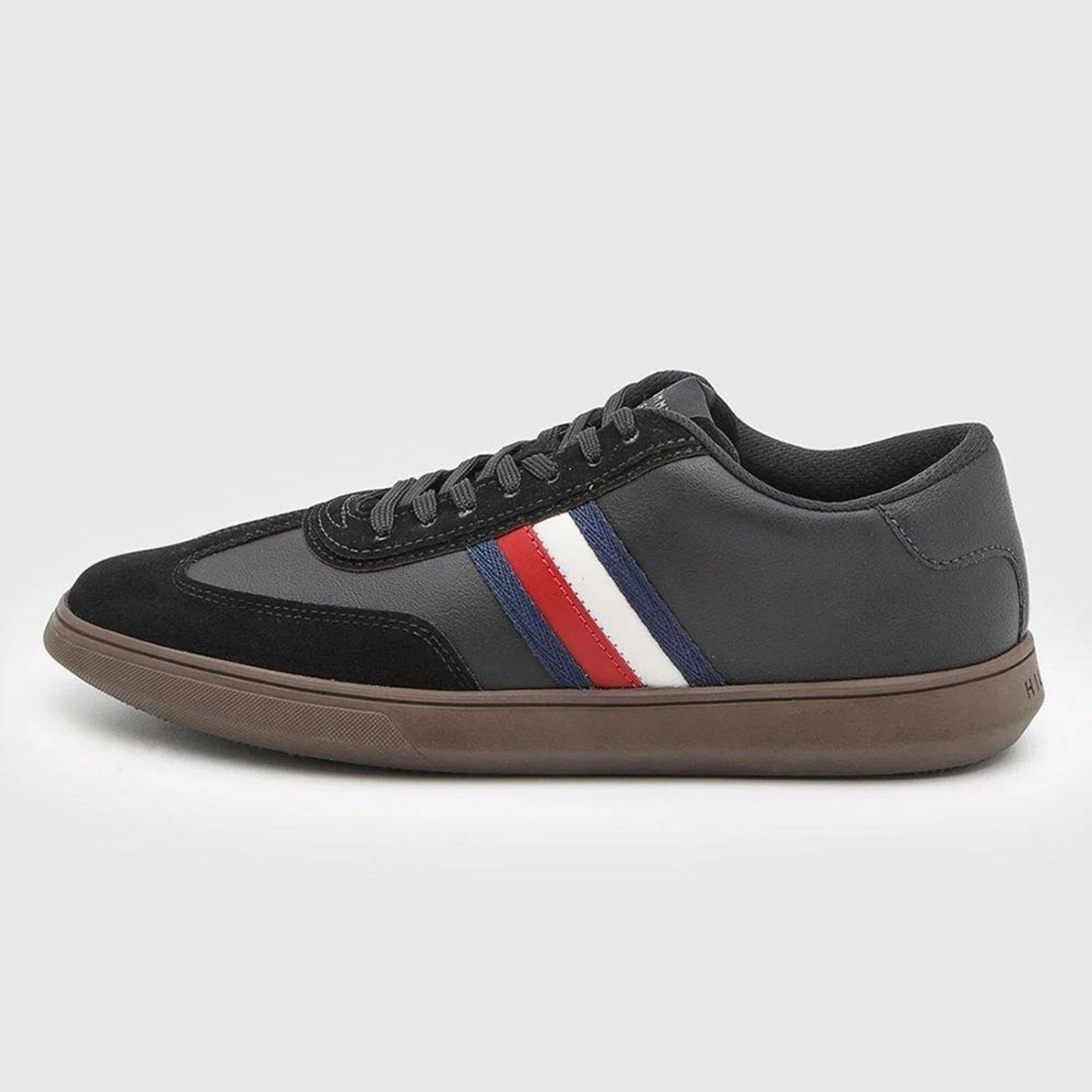 Tênis Tommy Hilfiger Daniel Cupset Masculino Black