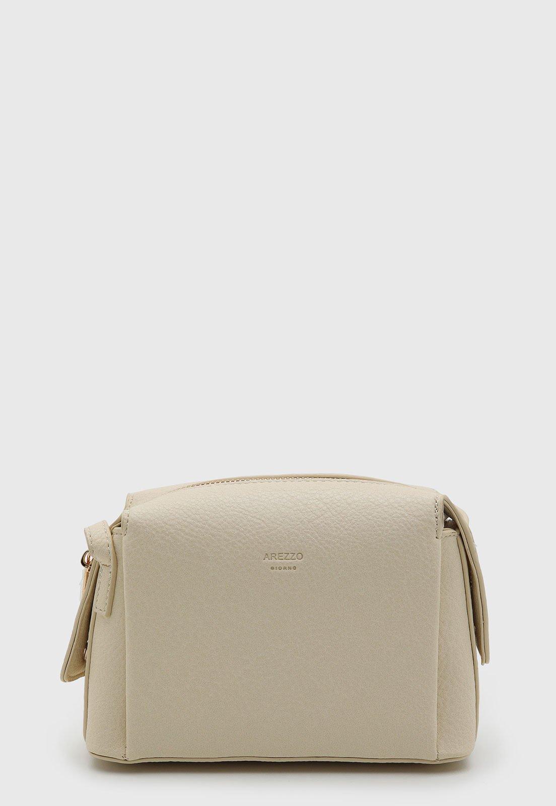Bolsa Feminina Arezzo Pana Off-White