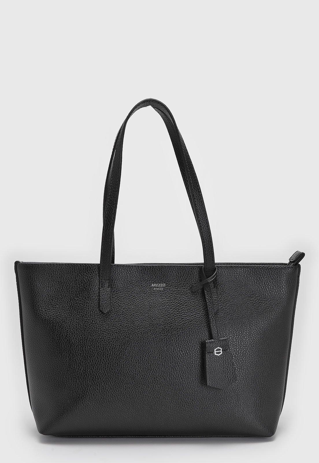 Bolsa Feminina Arezzo Grande Preta