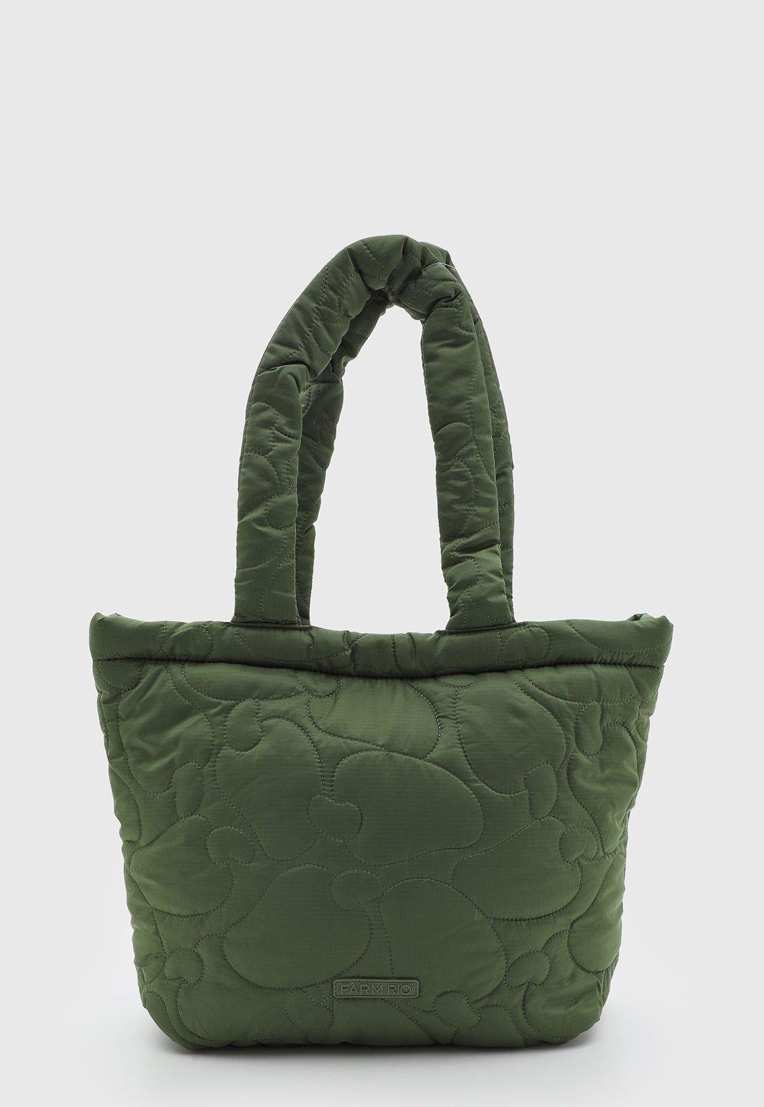 Bolsa Feminina FARM Acolchoada Verde