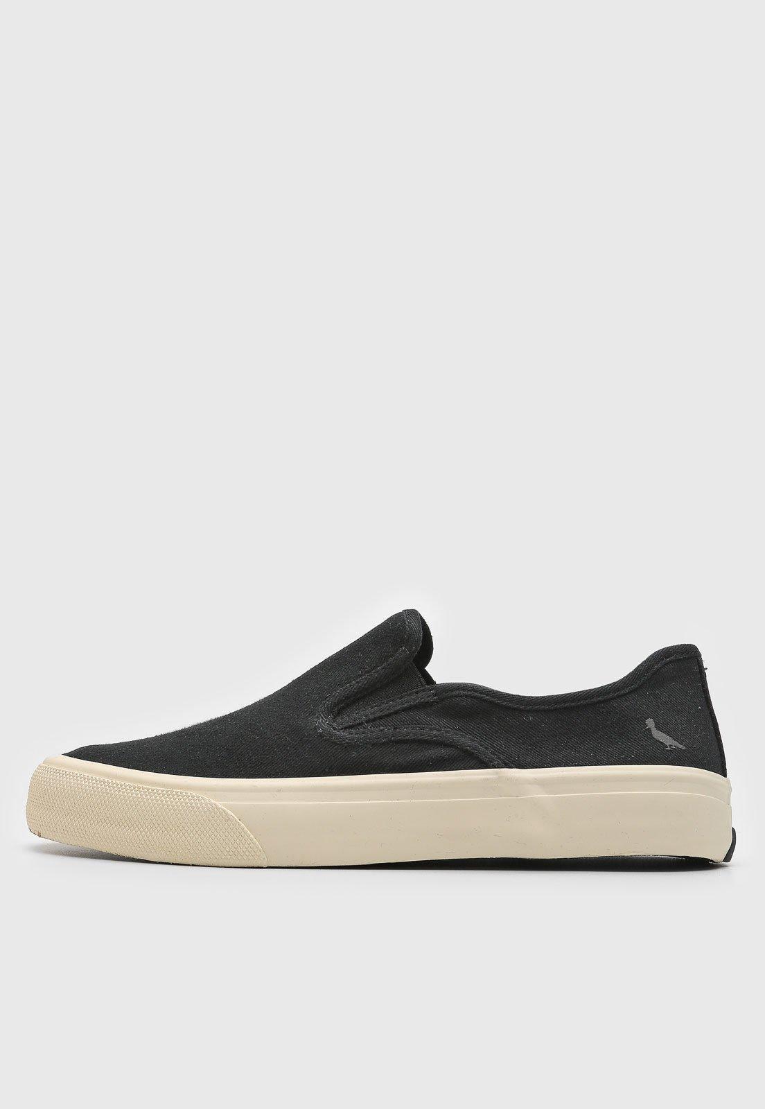 Tênis Lona Slip On Reserva Mobi Preto