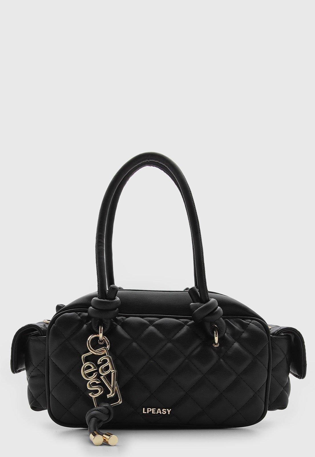 Bolsa Feminina Lança Perfume Matelassê Preta