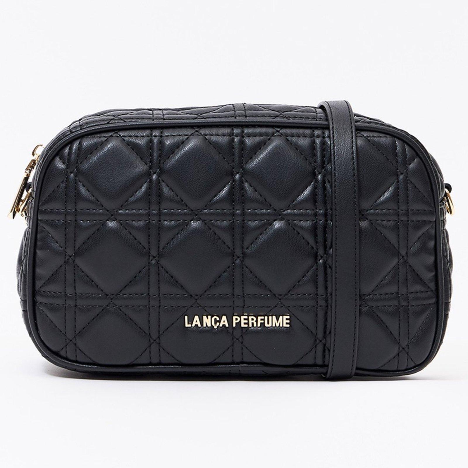 Bolsa Crossbody Lança Perfume Matelasse Pr27 Preto Feminino