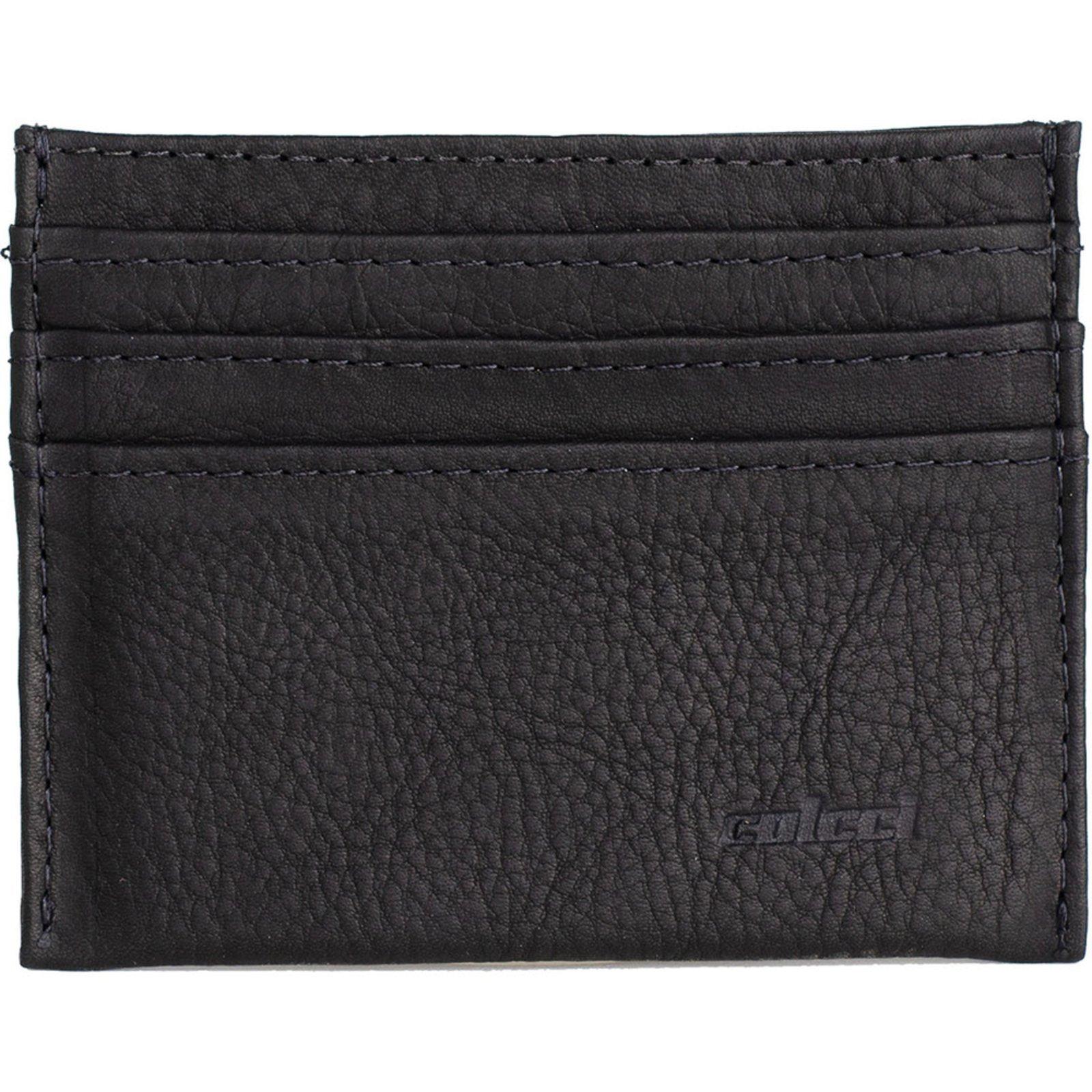 Porta Cartão Couro Colcci Classic Preto Masculino