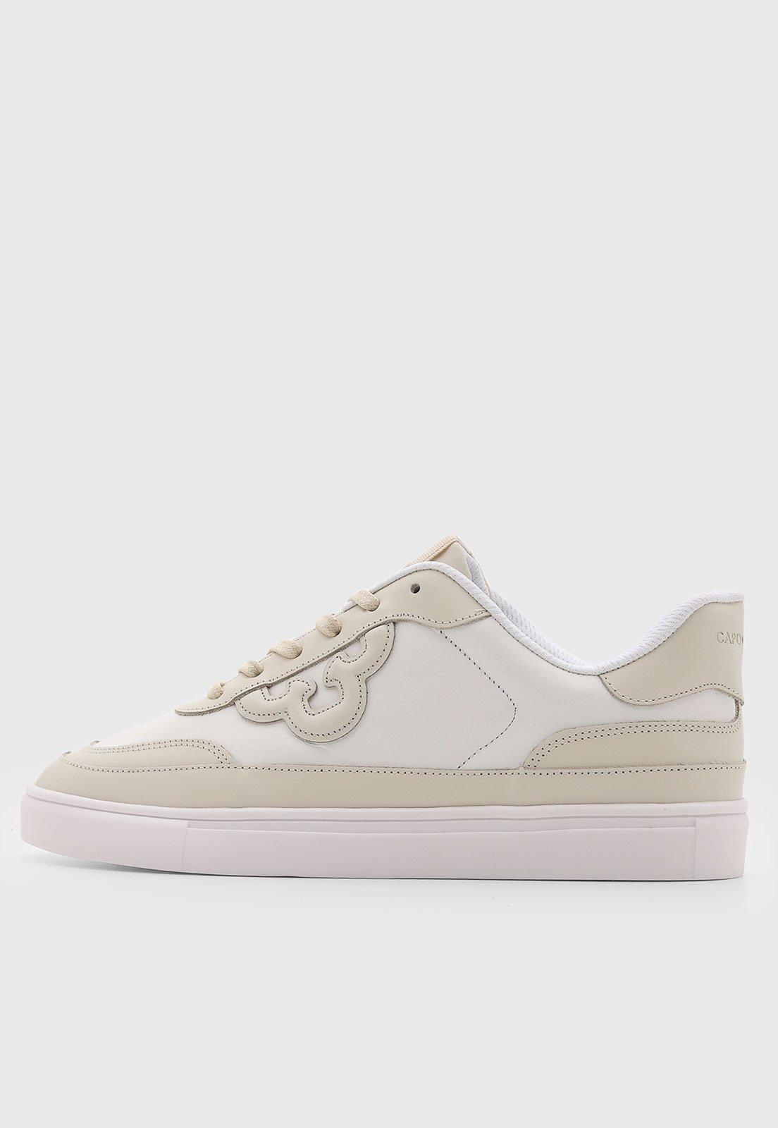 Tênis Feminino Capodarte Casual Off-White